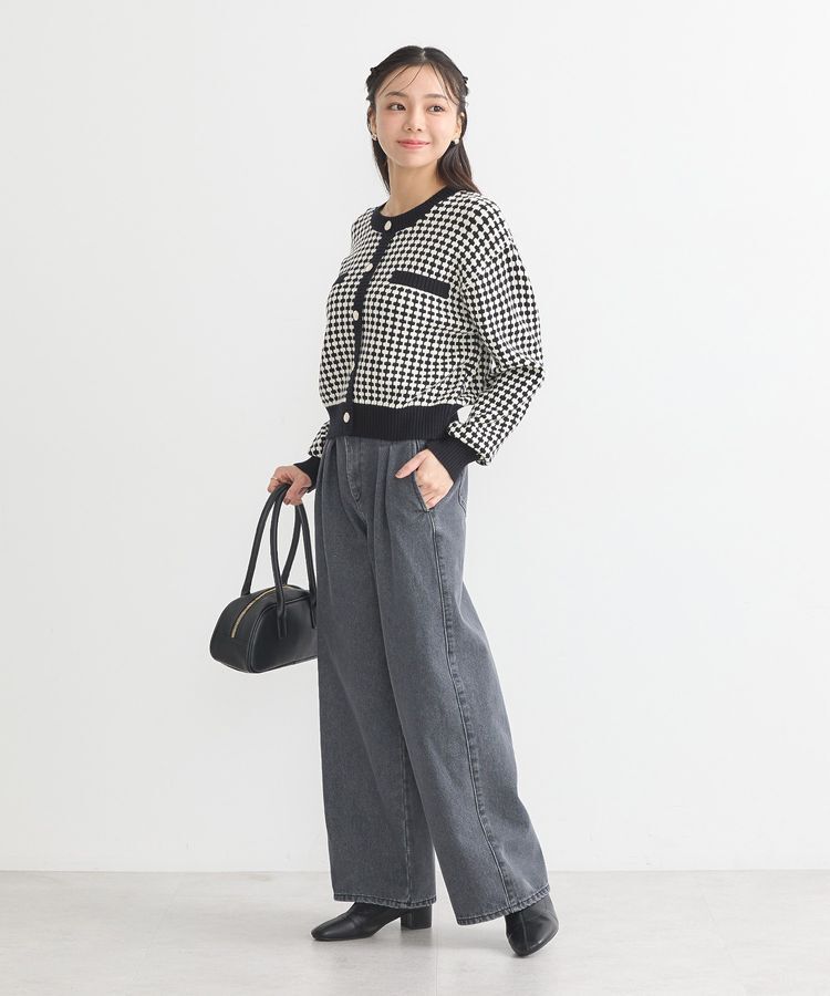 earth music&ecology「ジャガードニットプルオーバー」|ニット・セーター|