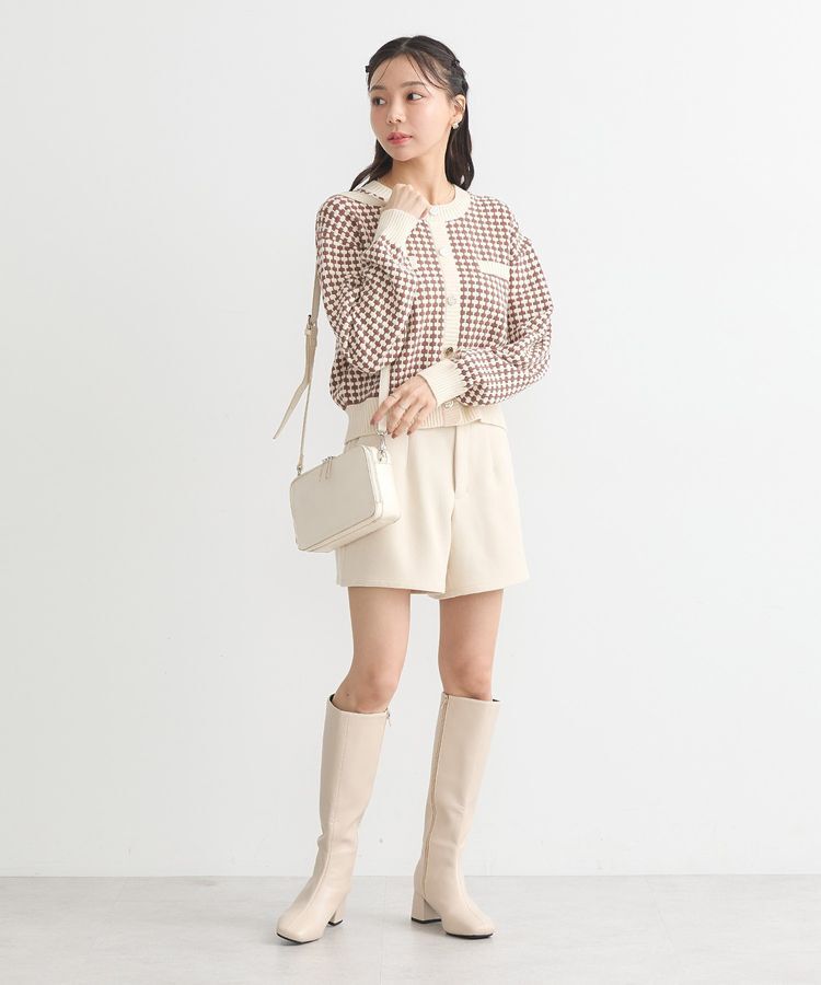 earth music&ecology「ジャガードニットプルオーバー」|ニット・セーター|