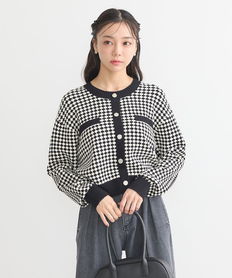 earth music&ecology「ジャガードニットプルオーバー」|ニット・セーター|