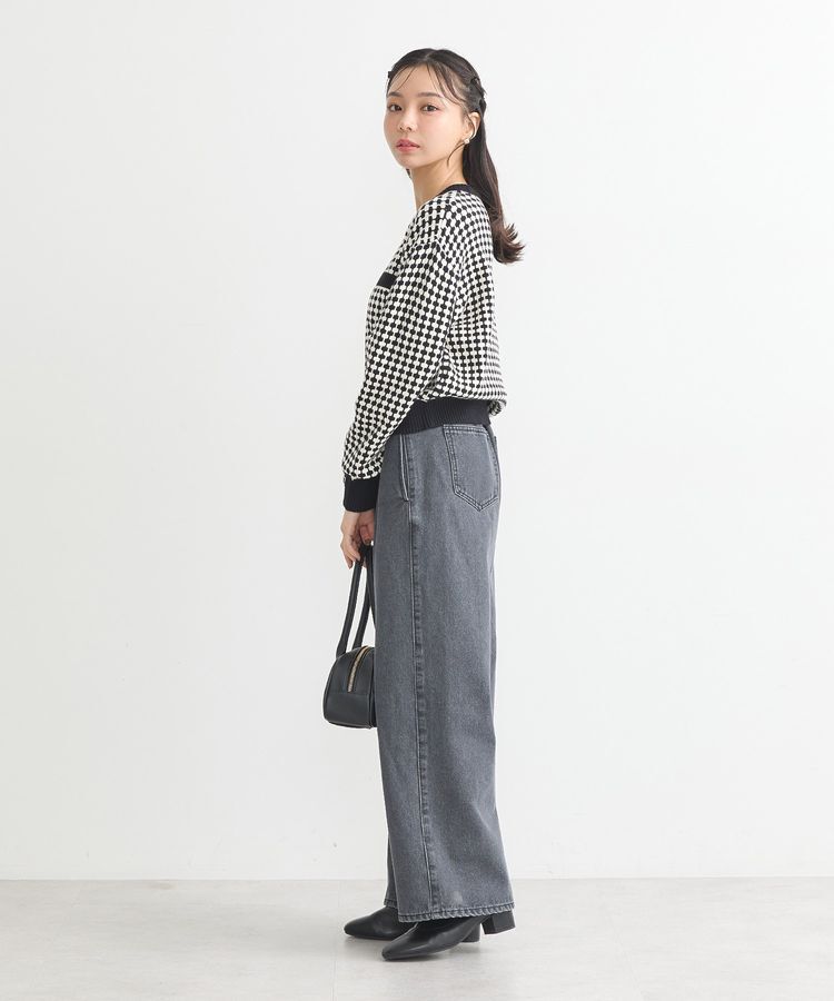 earth music&ecology「ジャガードニットプルオーバー」|ニット・セーター|