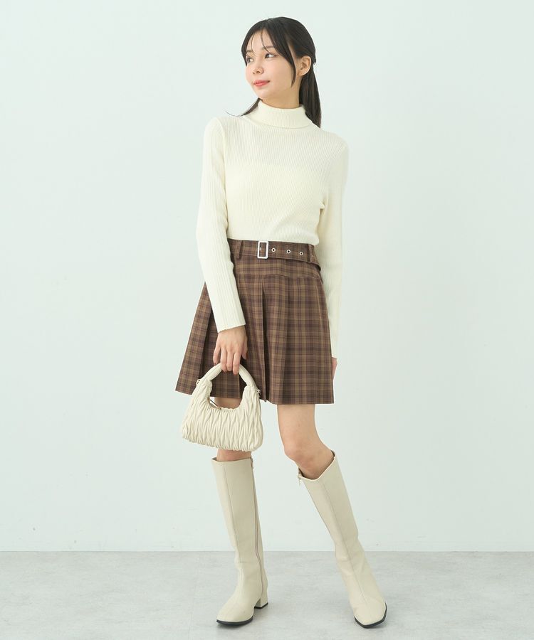 earth music&ecology「やわらかタッチタートルネックニットプルオーバー」|ニット・セーター|