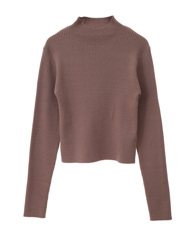 earth music&ecology「SET2点リブニットインナー+チュールプルオーバー」|ニット・セーター|