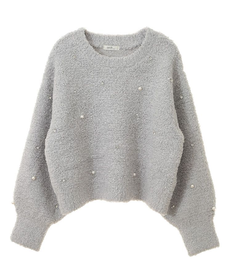 earth music&ecology「ブークレービジュープルオーバー」|ニット・セーター|