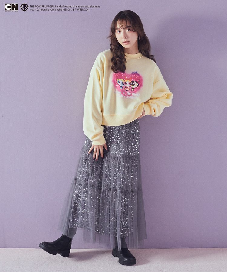 earth music&ecology「The Powerpuff Girls/emaeSスウェット」|スウェット・ジャージ|