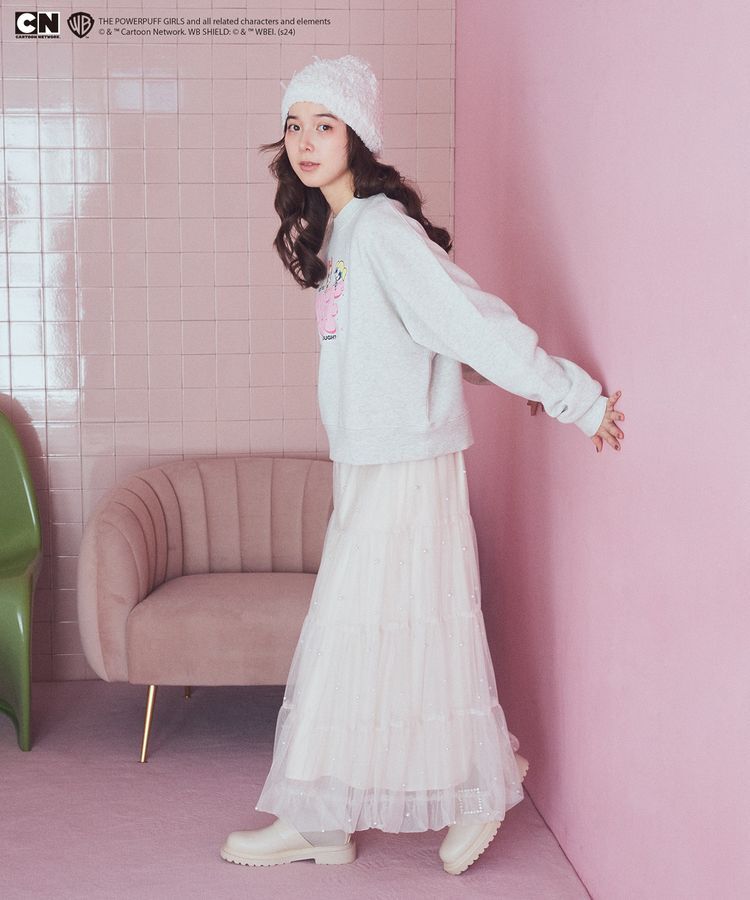 earth music&ecology「The Powerpuff Girls/emaeSスウェット」|スウェット・ジャージ|