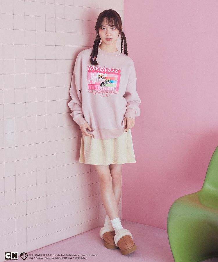 earth music&ecology「The Powerpuff Girls/emaeLスウェット」|スウェット・ジャージ|