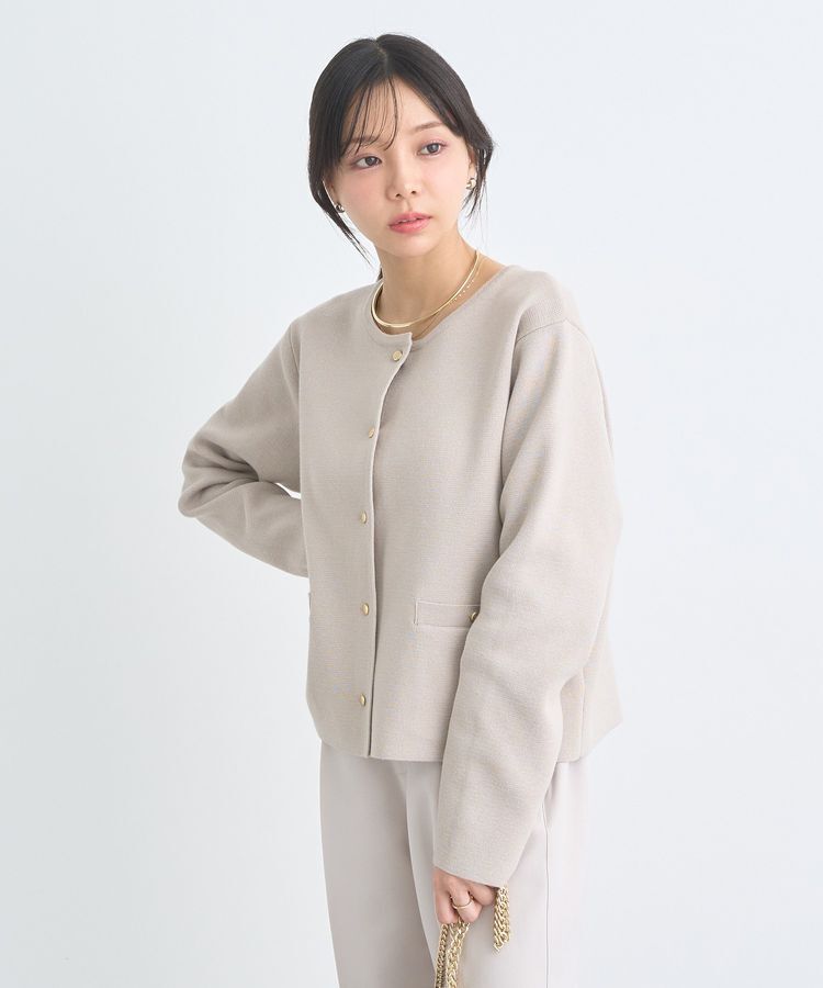 earth music&ecology「スポンディッシュポケット付きカーディガン」|カーディガン|