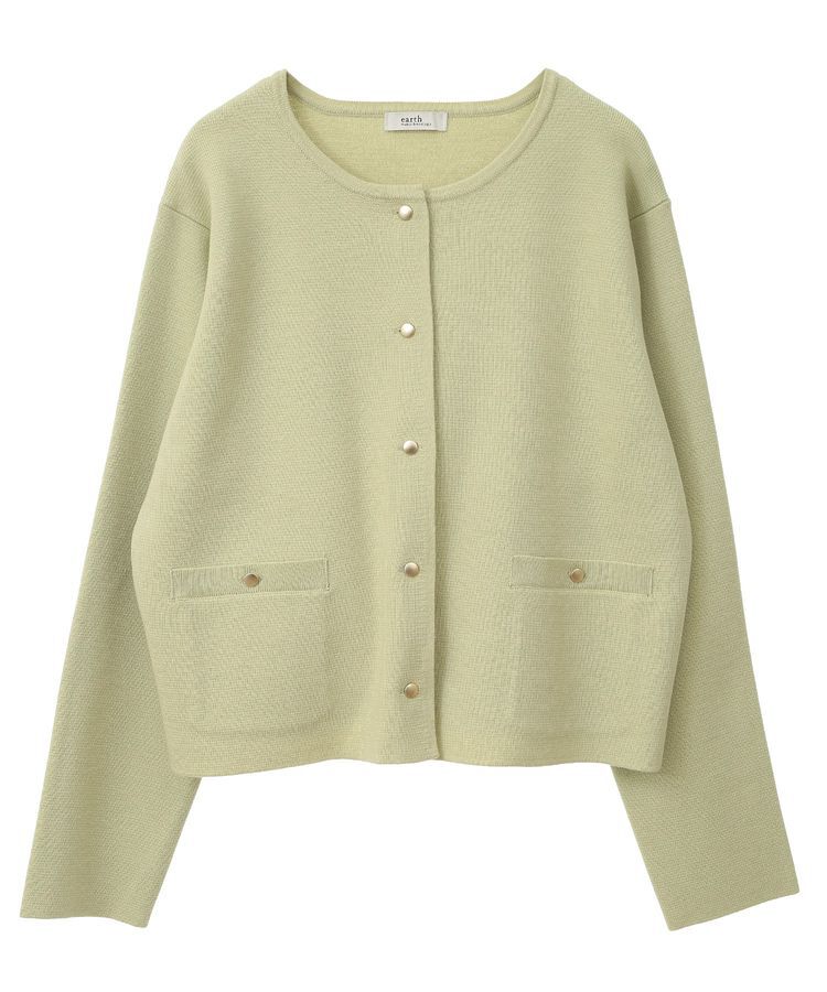 earth music&ecology「スポンディッシュポケット付きカーディガン」|カーディガン|