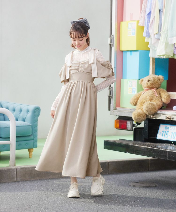 earth music&ecology「レースドッキングプルオーバー」|Tシャツ・カットソー|