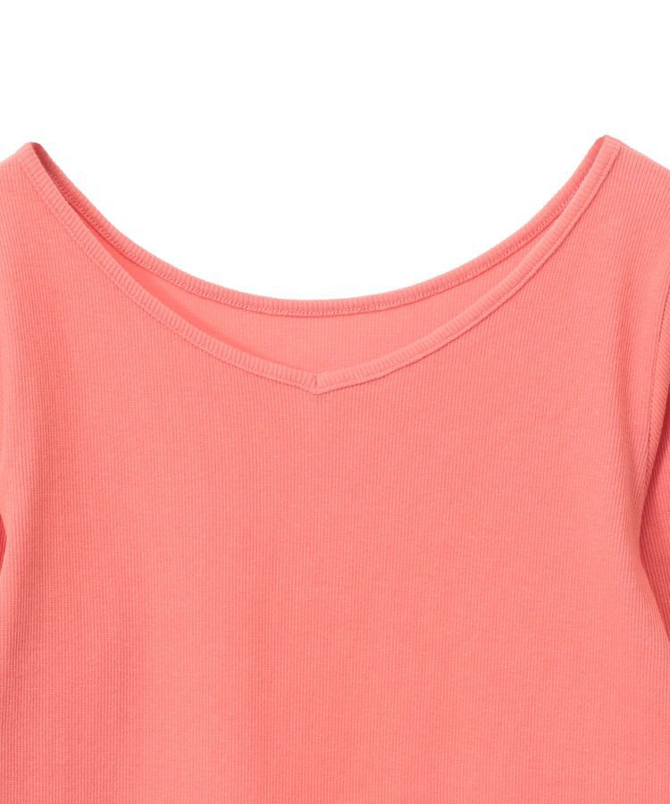 earth music&ecology「2WAYネックリブプルオーバー」|Tシャツ・カットソー|