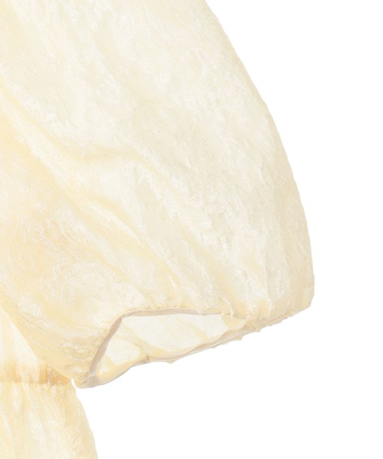 earth music&ecology「シアージャガードペプラムチュニック」|チュニック|