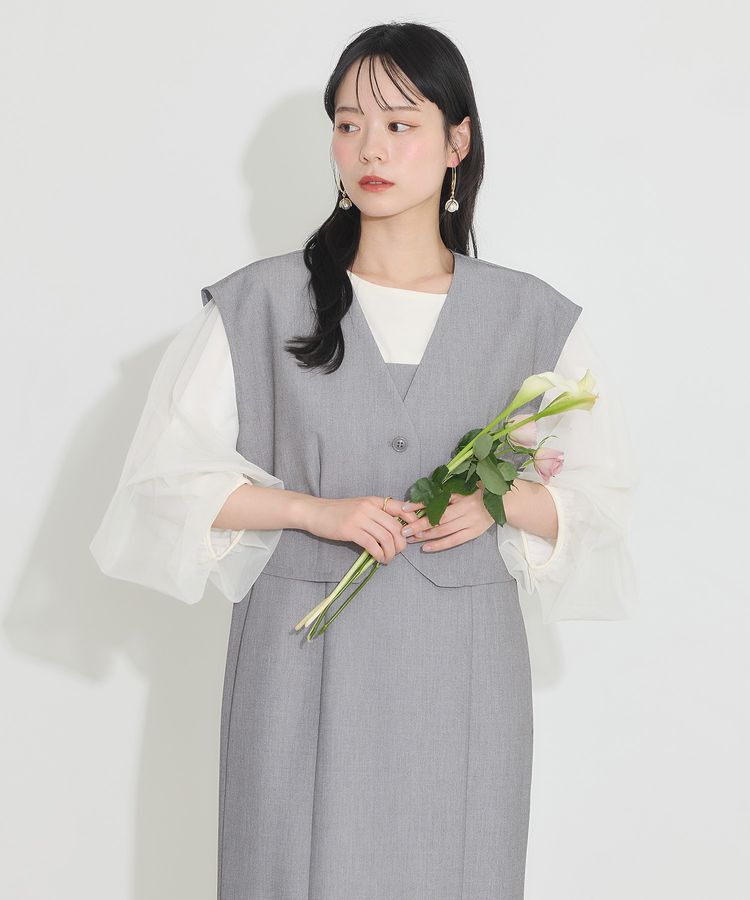 earth music&ecology「SET2点ベスト+キャミドレ」|ワンピース|