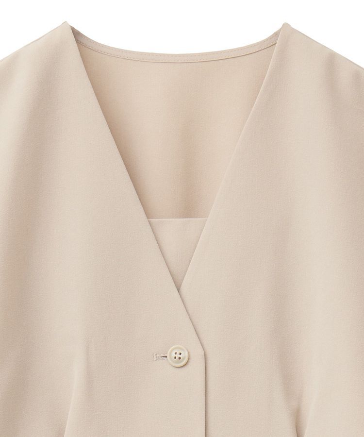 earth music&ecology「SET2点ベスト+キャミドレ」|ワンピース|