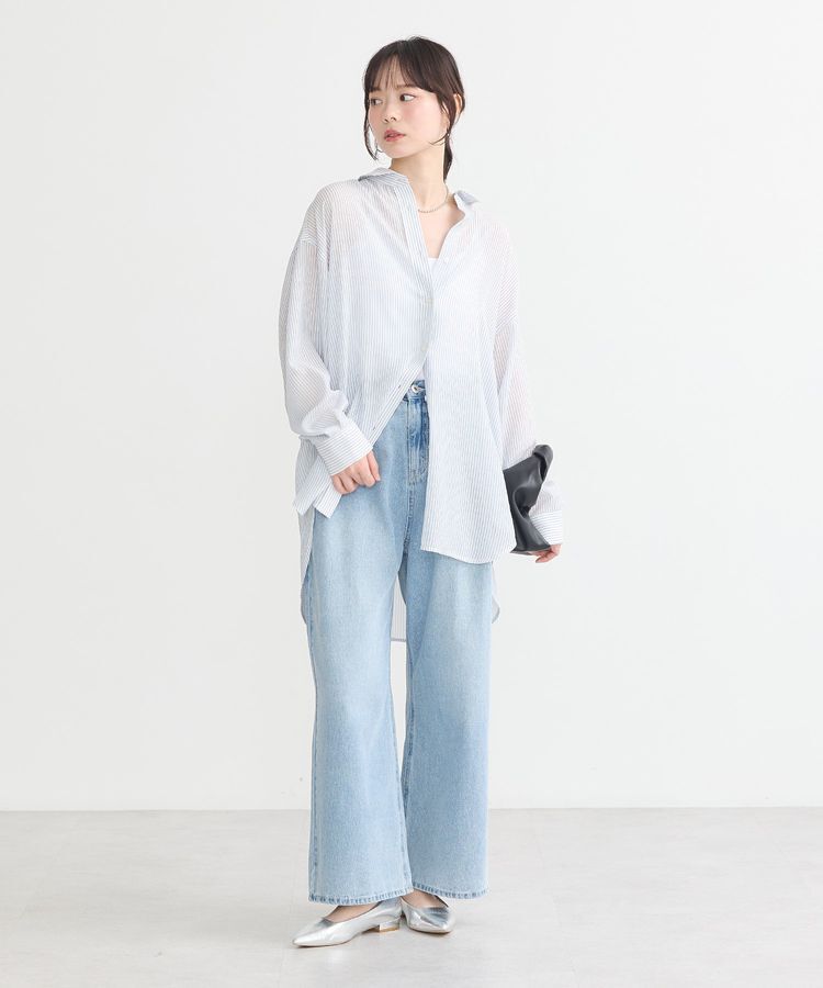 earth music&ecology「シアーシャツ」|シャツ・ブラウス|