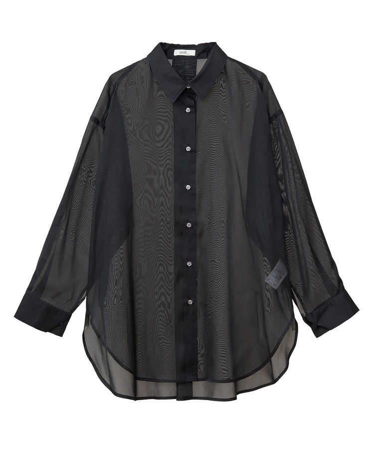 earth music&ecology「シアーシャツ」|シャツ・ブラウス|