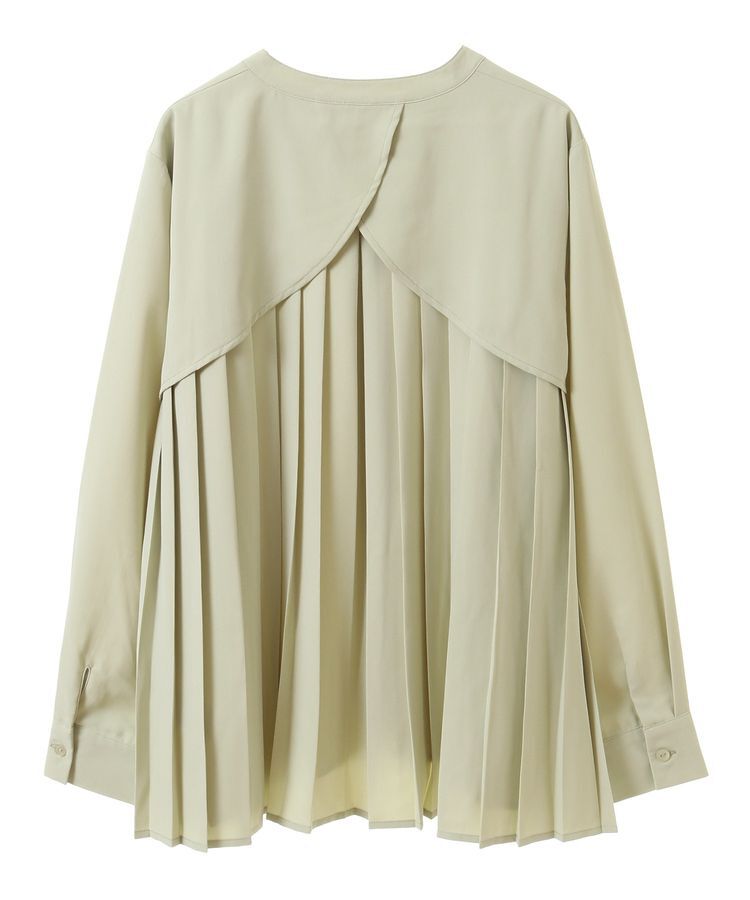 earth music&ecology「バックプリーツブラウス」|シャツ・ブラウス|