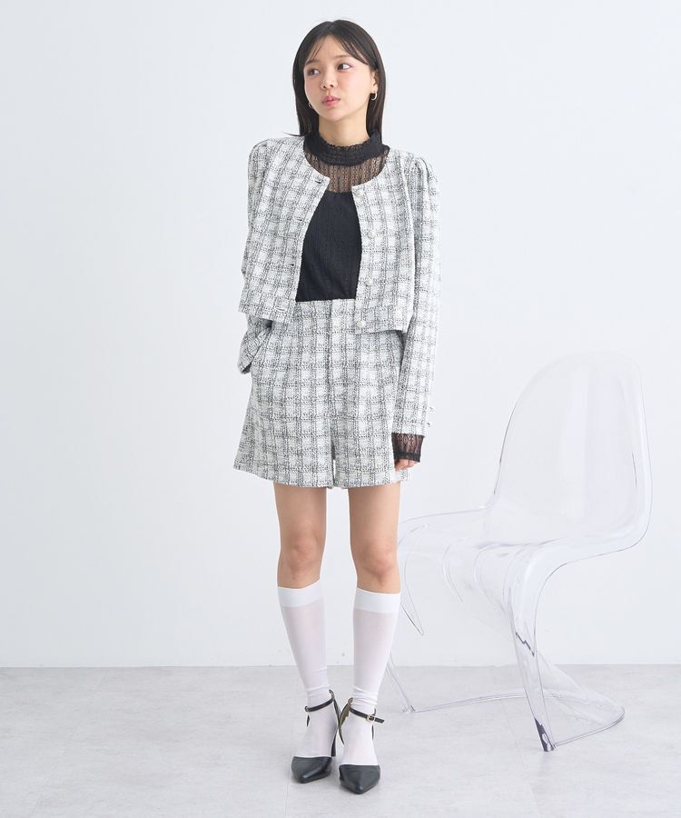 earth music&ecology「カットツイードショートパンツ」|その他|