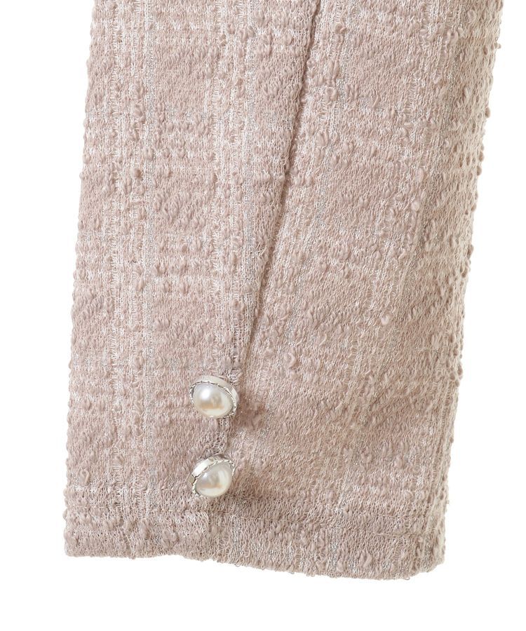 earth music&ecology「カットツイードショートジャケット」|テーラードジャケット|