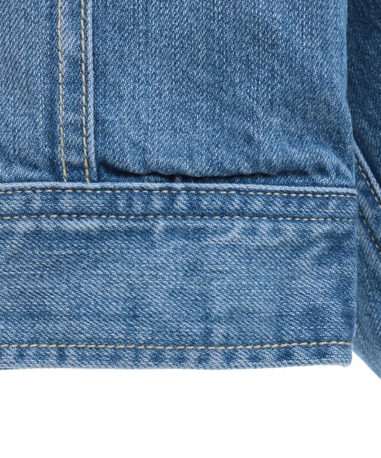 earth music&ecology「Lee &times; e.m.a.e. ライダース ノーカラージャケット」|テーラードジャケット|