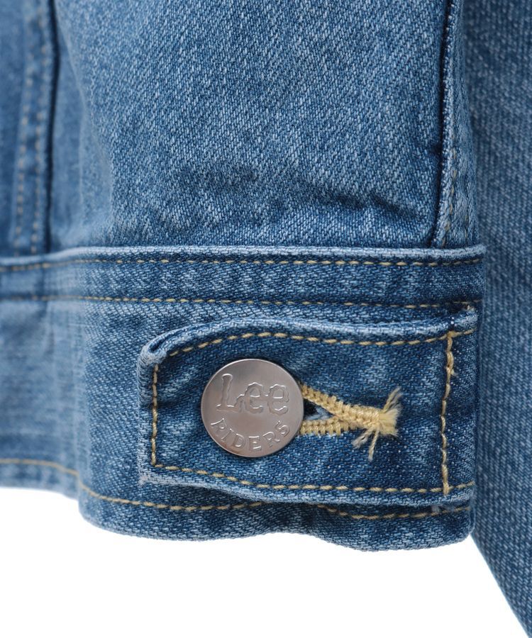 earth music&ecology「Lee &times; e.m.a.e. ライダース ノーカラージャケット」|テーラードジャケット|