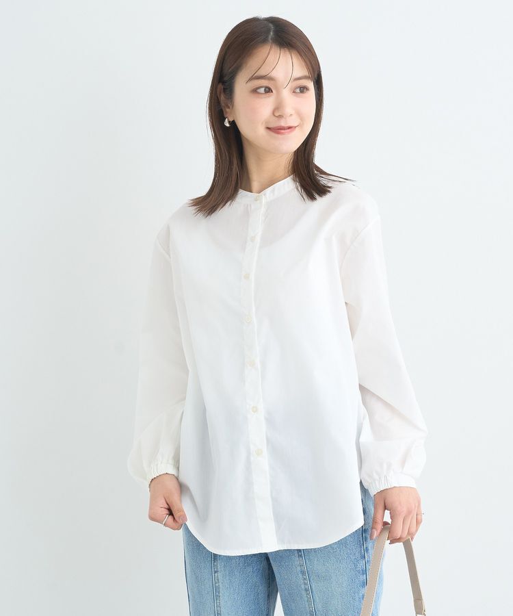 earth music&ecology「SET2点透かしニットビスチェ＋シャツ」|シャツ・ブラウス|