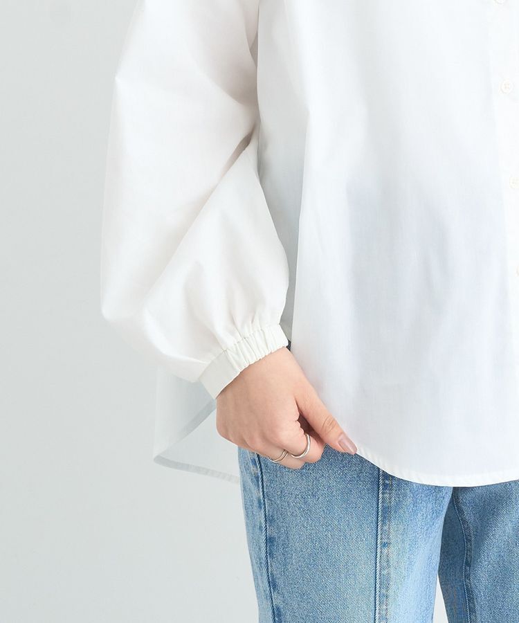 earth music&ecology「SET2点透かしニットビスチェ＋シャツ」|シャツ・ブラウス|