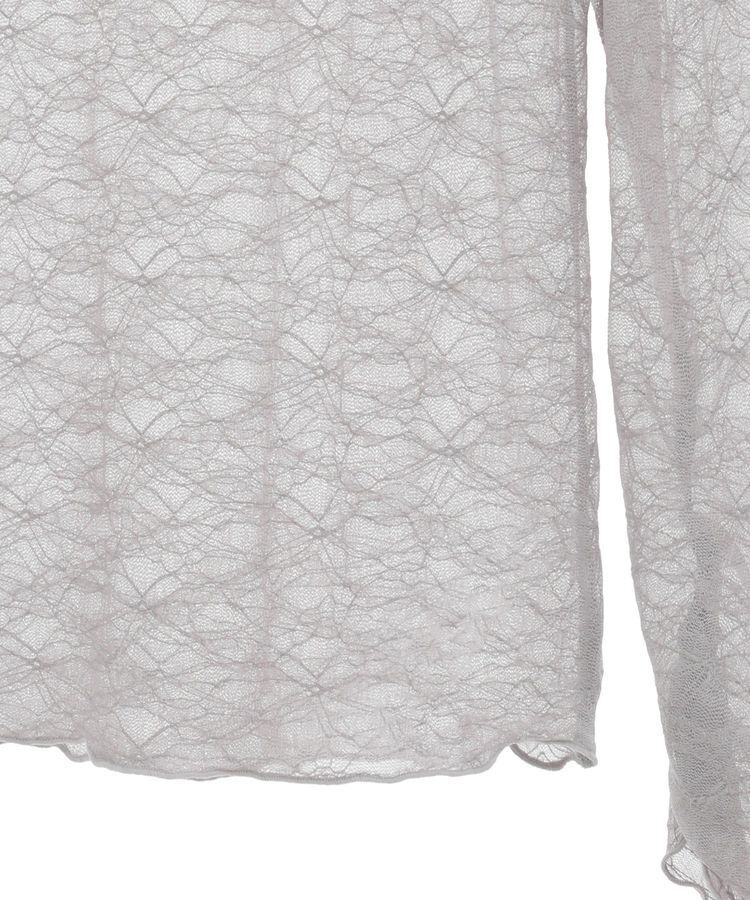 earth music&ecology「シアーレースプルオーバー」|Tシャツ・カットソー|