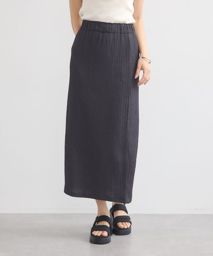 earth music&ecology「選べる丈カットナロースカート」|タイト|