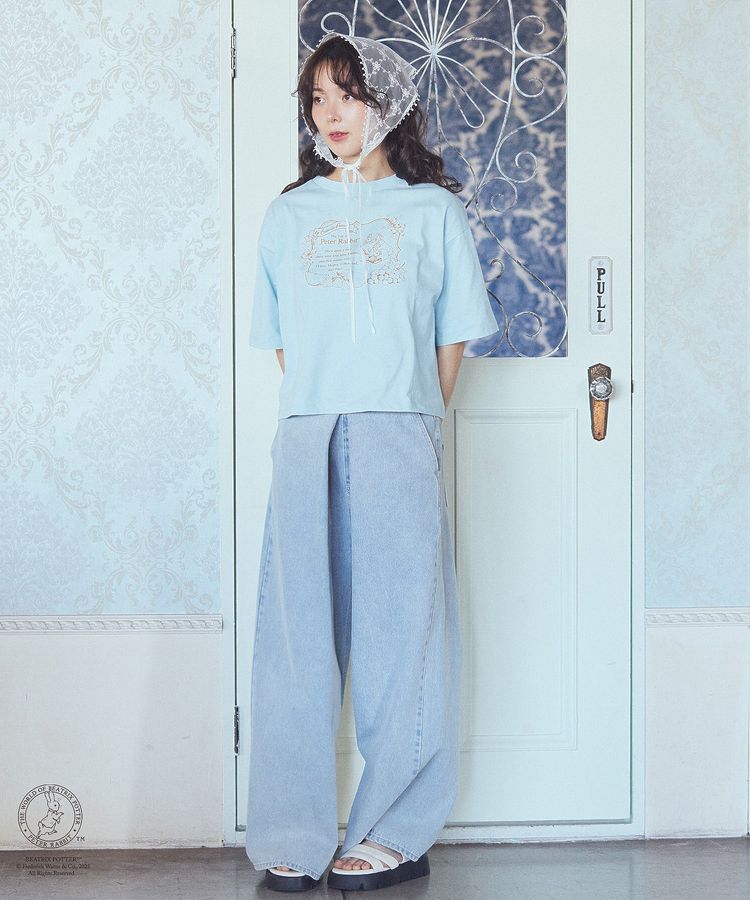 earth music&ecology「PeterRabbit(TM)/earth フルーツmixＴ」|Tシャツ・カットソー|