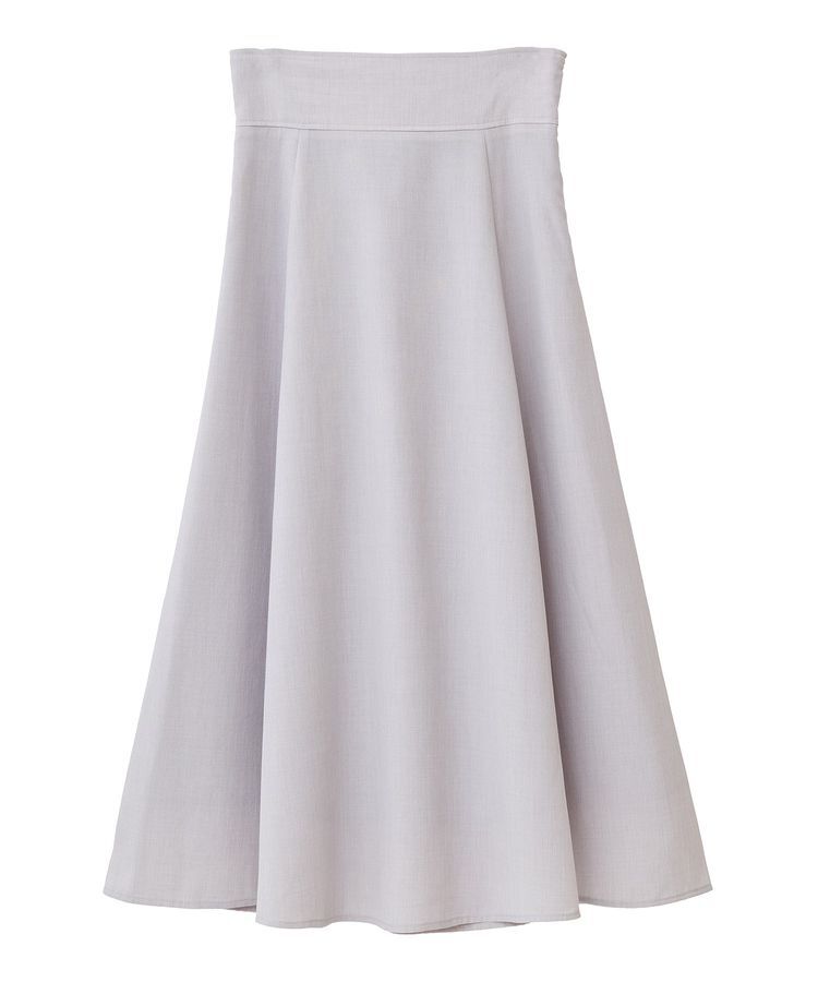 earth music&ecology「シアーバックレースアップフレアスカート」|フレア|