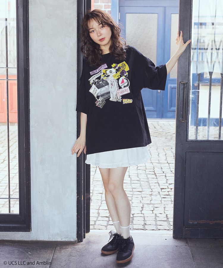 earth music&ecology「Back to the Future/earth bigT」|Tシャツ・カットソー|