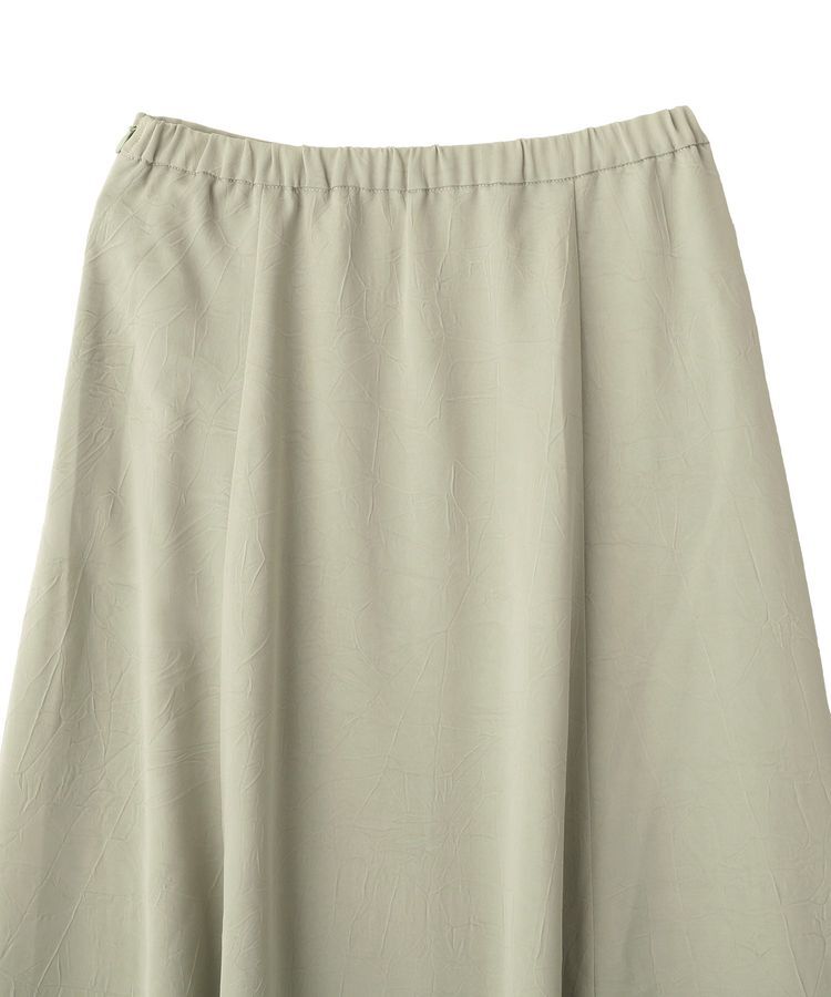 earth music&ecology「サテンフレアスカート」|フレア|