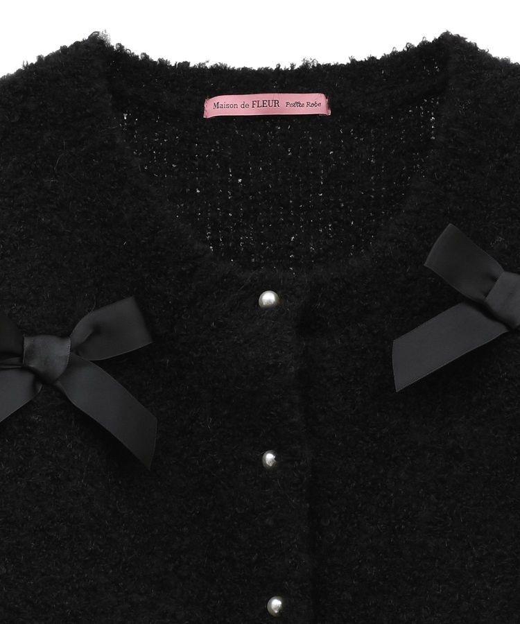 Maison de FLEUR Petite Robe「絆のリボンカーディガン」|カーディガン|