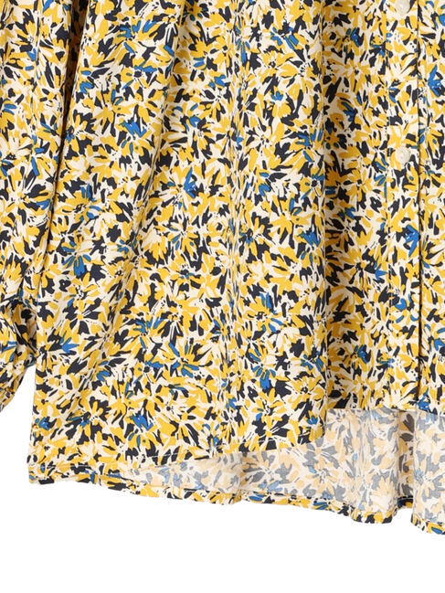  「さらっと袖ボリュームギャザーブラウス」|シャツ・ブラウス|