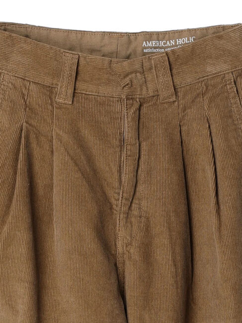  「コーデュロイワイドパンツ」|その他|