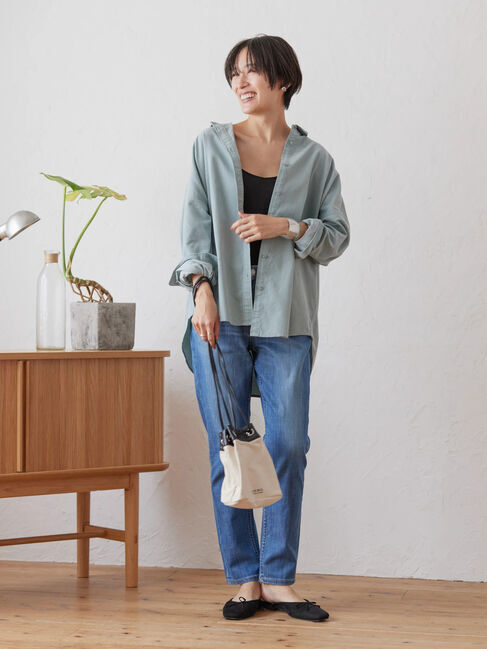  「コールテンバックタックシャツ」|シャツ・ブラウス|