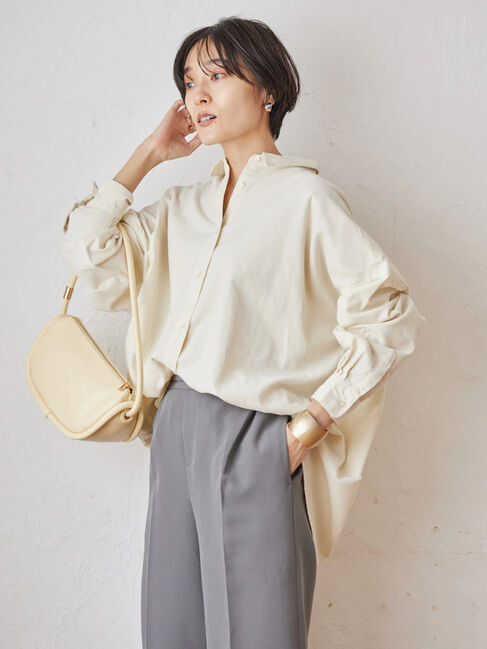  「コールテンバックタックシャツ」|シャツ・ブラウス|