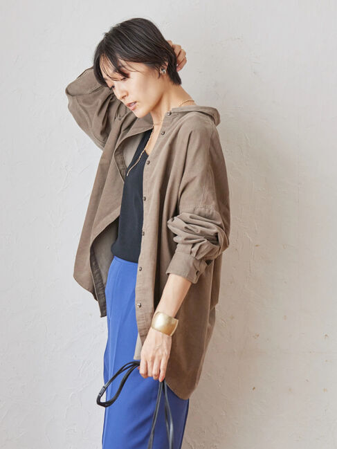  「コールテンバックタックシャツ」|シャツ・ブラウス|