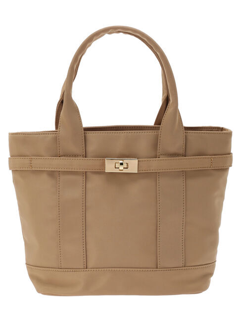  「ターンロックトートバッグ」|ハンドバッグ|