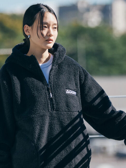  「GERRY シープボアフードプルオーバー」|スーツ|