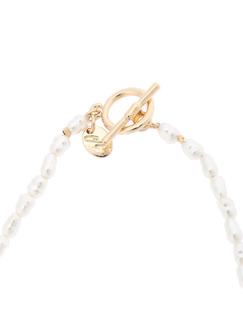  「バロックパールハーフメタルチョーカー」|ネックレス|