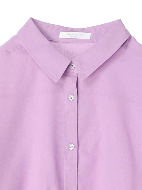  「綿麻混レギュラーシャツ」|シャツ・ブラウス|