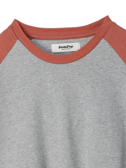 Green Parks「・Double　Flags　ラグラン7分袖Tシャツ」|Tシャツ・カットソー|