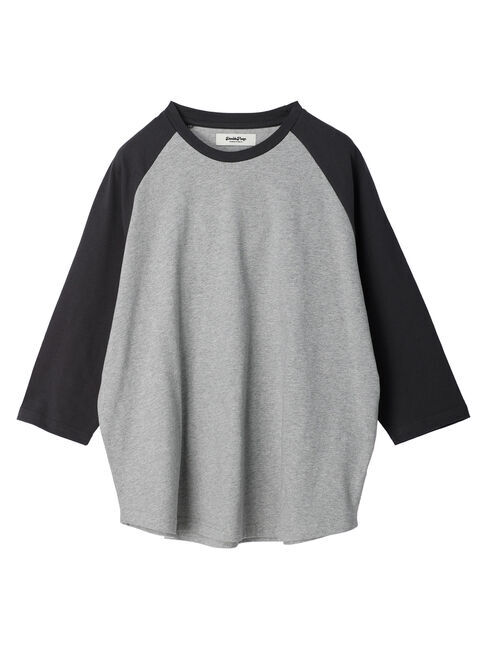 Green Parks「・Double　Flags　ラグラン7分袖Tシャツ」|Tシャツ・カットソー|