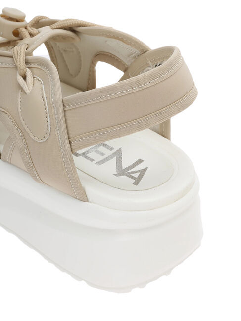 Green Parks「・LENA　メッシュ厚底サンダル」|サンダル|