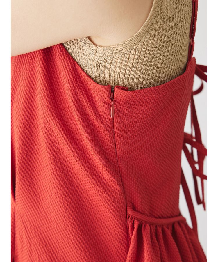 AnriettMusee「バックデザインキャミワンピース」|ワンピース|