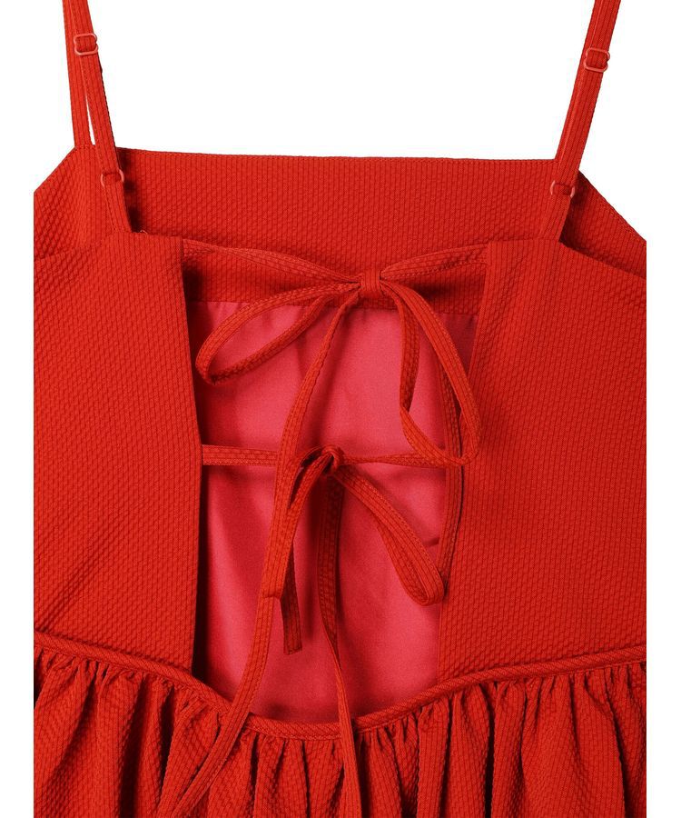 AnriettMusee「バックデザインキャミワンピース」|ワンピース|