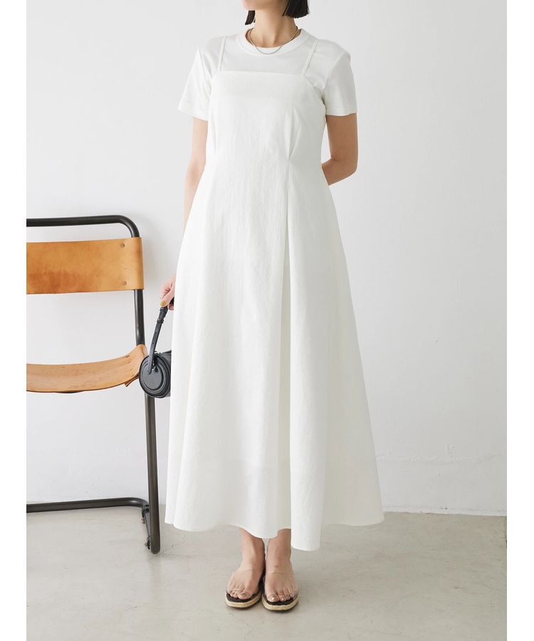 AnriettMusee「バックデザインキャミワンピース」|ワンピース|