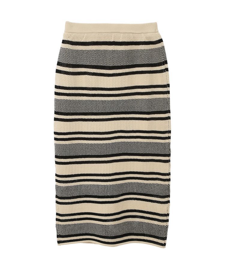 Green Parks「ボーダーニットスカート」|スカート|