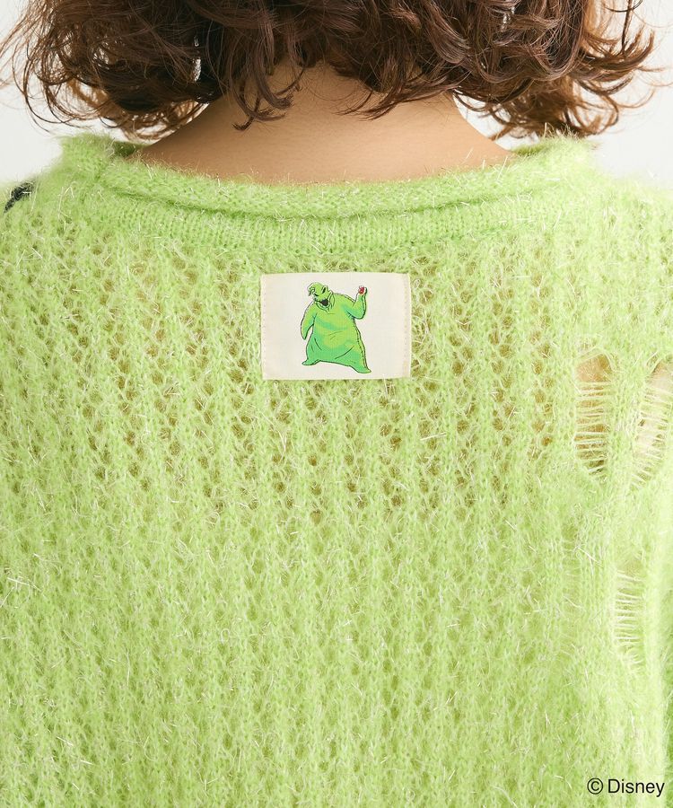 Green Parks「ナイトメア/ラメメッシュニットプルオーバー」|ニット・セーター|